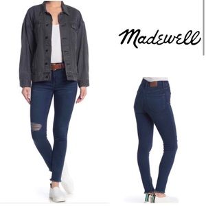 Madewell Roadtripper Distressed Frayed Hem Jeans - size 32 - NWT